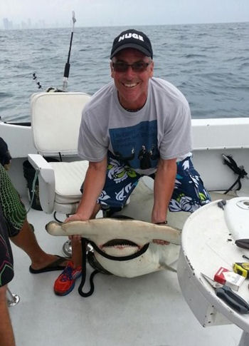 Anthony and his big catch of the day