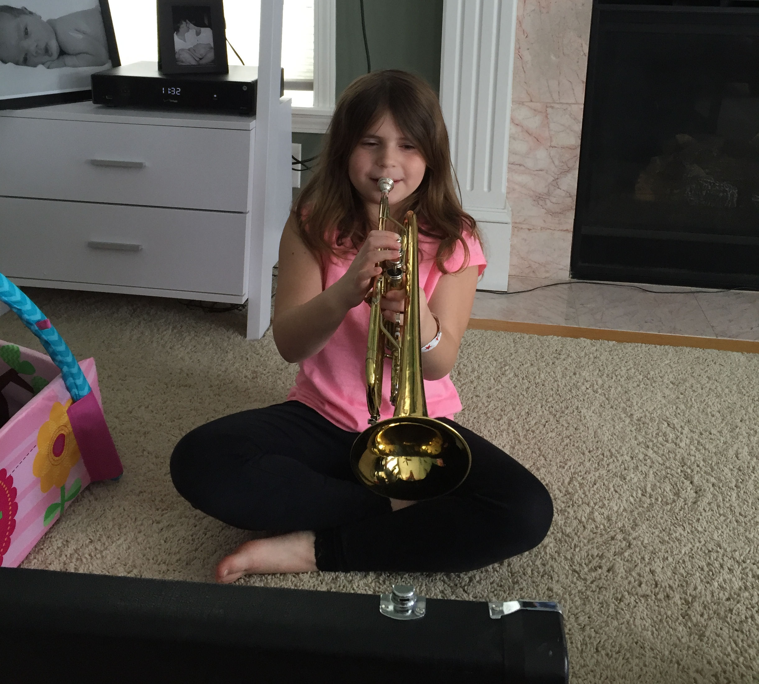 Ava and her Trumpet